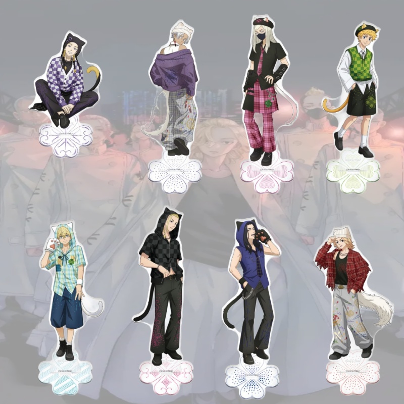 Anime Merchandise In Tokyo - Токио Ревенджерс: Классическая аниме-сцена, акриловая фигурка-подставка,