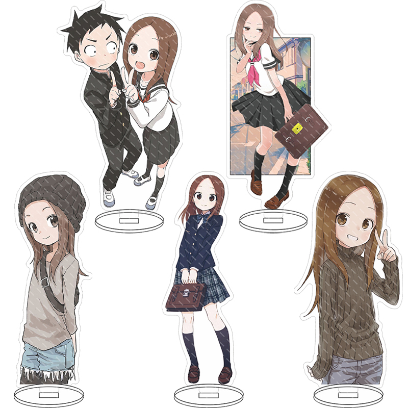 Anime Merchandise Accessories - Акриловая подставка-фигурка 16 см: Аниме-персонажи Такаги-сан