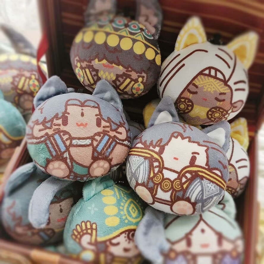 Anime Merchandise China - Оригинальная фанатская атрибутика Судана: плюшевый мяч