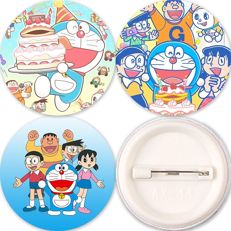 Anime Merchandise Women - Значки с Дораэмоном для женщин и