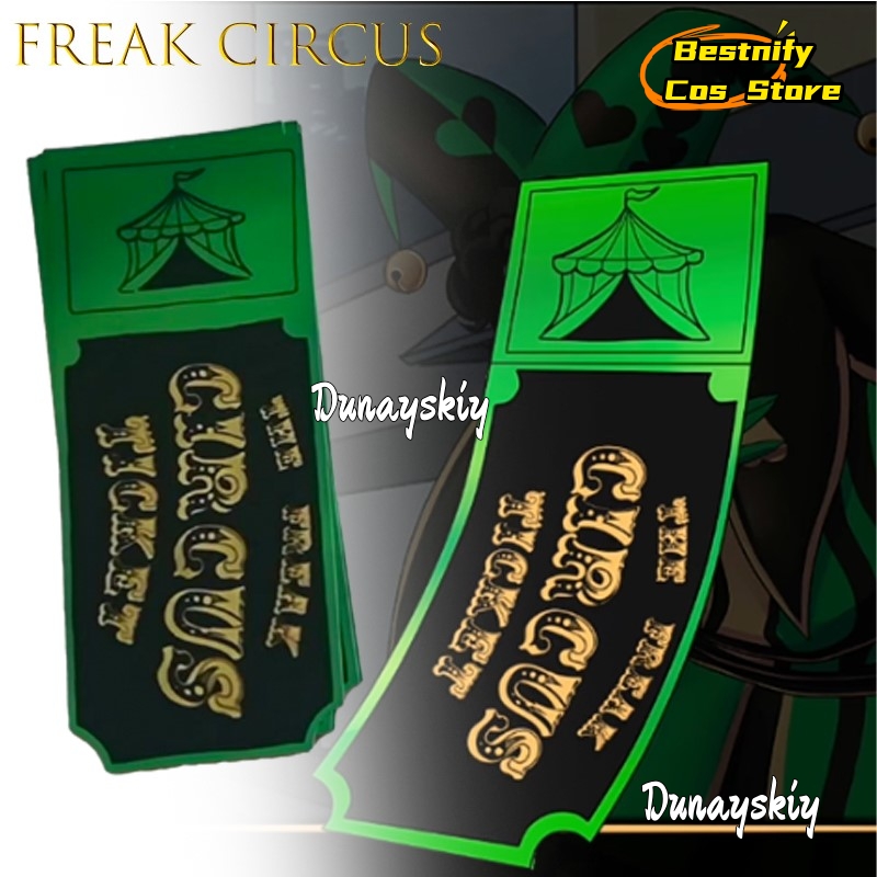BFreak Цирковая билетная карта – обзор и цена Anime Merchandise Women