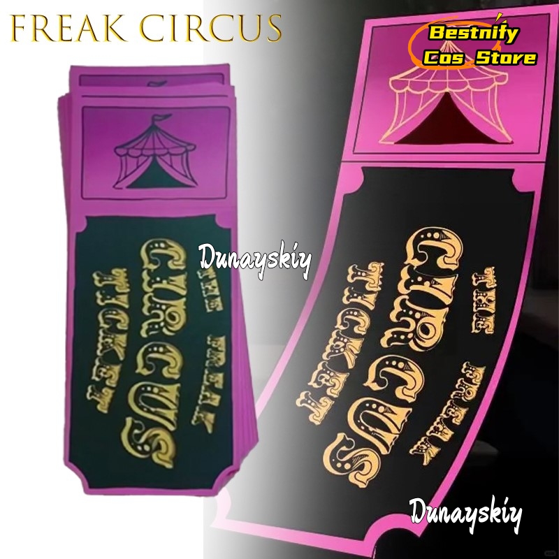 BFreak Цирковая билетная карта – обзор и цена Anime Merchandise Women