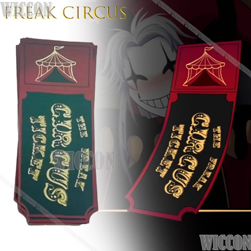 Цирковая билетная карта Freak  – обзор и цена Anime Merchandise Women