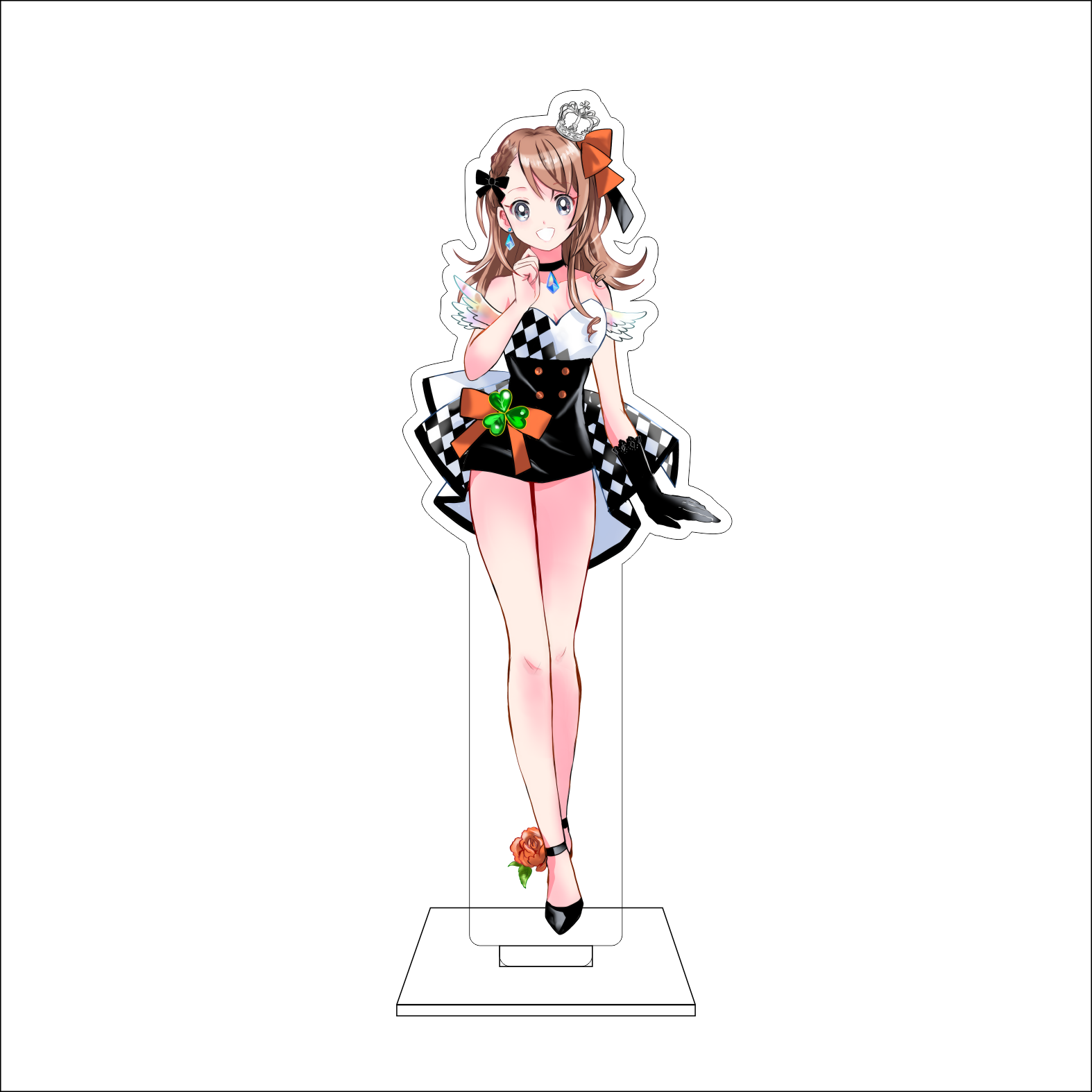 16 см Аниме-фигурка ‌ Акрилова – обзор и цена Anime Merchandise Accessories